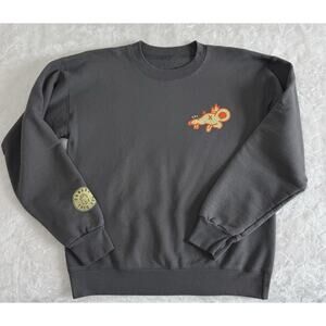 Official Theo Von Tour Return Of The Rat Gang Gang Sweatshirt Gray Size S Unisex